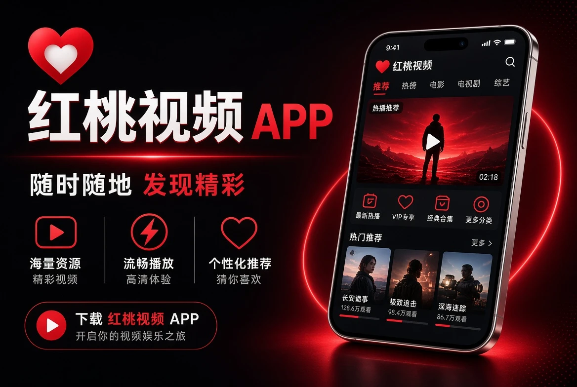 红桃视频APP相关影像主题示意